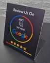 NFC GOOGLE REVIEW STAND  shop cafe any Business  Reviews in one tap customer