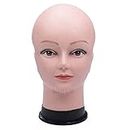 SOHAM SHREE ᵀᴹ : FEMALE Head Mannequin - Women Head Dummy - Display Stand for Hair Wig | Scarf | Cap | Face for Sunglasses | Eye Glasses Holder | Hat Display Model Stand | - 12 Inch Size (Skin Color)