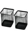 2pcs Multifunctional Desk Accessories Storage Products Stationery Pencil Holder