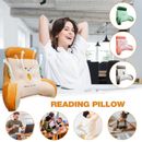Big and Sturdy Bed Reading Pillow, Back Support Pillow for Sitting up in Bed