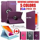 360 Rotate Leather Case Cover For Apple iPad 4 3 9t 8th 7th 6th Gen Air 2 Mini 5