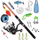 Fishing Rod,Reel, Accessories, Tackles Combo Kit