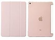 MOCA [Translucent Back] Smart Case for iPad Air 2 (2014 Launched) A1566 A1567 iPad Flip Cover (Air 2 A1566, A1567 Launched 2014, Light Pink)