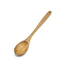 FAAY 35cm Premium Teak Wood Spoon, Cooking Spoon, Mixing Spoon Durable, Natural, Non Toxic and High Heat Resistance for Non Stick Cookware
