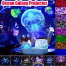  16in1 Ocean Starry Projector Galaxy Nebula Night Light for Kids Bedroom Decor