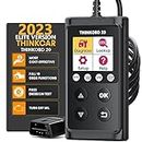 thinkcar Thinkobd 20 OBD2 Scanner, Full OBD2 Functions Automotive Engine Fault Code Reader CAN Scan Tool, Diagnostic Car Code Reader for Check Engine Light, Supports Mode6 O2 Sensor and DTC Lookup