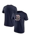 Fanatics MLB Team Logo Graphic T-Shirt (DE/NL/SE/PL, Alphanumerisch, L, Regular, Regular, Boston Red Sox)