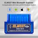 ELM327 Car Code Reader OBD Automotive Code Readers & Scanners For Android system