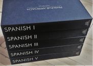 Spanish Language Audio Course-160 Lessons-Vol. 1-5 on 80 CDs by Pimsleur Gold
