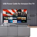 Eingebaute 2000mAh Batterie stabilisierte Versorgung USB-Stromkabel für Amazon Fire TV-Sticks