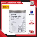 Decor & Furniture Paint - Chalk Finish White Free Shipping