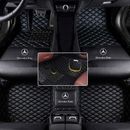 For Mercedes Benz All Models Car Floor Mats Leather Carpets Cargo Rugs Luxury 