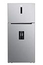 Daya frigorifero doppia porta DDP-640DNV4XF0 Total Inox, Total no Frost, Drink Dispenser, largo 80 cm
