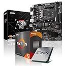 Memory PC Upgrade-Kit AMD Ryzen 5 5500 6X 3.6 GHz, A520M-A Pro, Completamente montado + actualización de bios + Probado