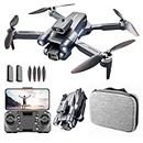 Jinsoku S150 Foldable Drone, 2K Camera Quality For Adults & Kids, 36 Mins Long Flight Time, FPV Professional RC Quadcopter with Brushless Motor, 5G WIFI, 2 Batteries, Easy to Use For Beginners