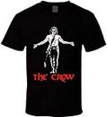 Male Tees Casual T Shirt Tops Discounts The Crow Brandon Lee Movie Cult Film Fan Mens Fashion Tops T Shirt Black XL