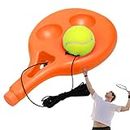 AUFY Tennis Rebounder, Rebound Ball with Prefilled Base, Retractable Tennis Trainer, Portable Tennis Training Equipment for Solo Practice, Adults & Kids, KI250R0T2JJP0XH7L7