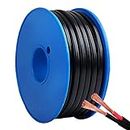 Giantz 4mm Twin Core Wire Electrical Cable Extension Wires Strip Outdoor Extension Lead Waterproof 30m Car 450V 2 Sheath Insulation for Automotive Caravan Lighting Home Power System