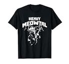 Heavy Meowtal - Cat Lover Gifts - Heavy Metal Music Gift T-Shirt