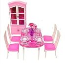Irra Bay Dollhouse Furniture (Dinning Set with Show Case)