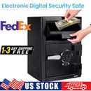 Depository Safe Digital Depository Safe Box, Electronic Steel Safe With Keypad