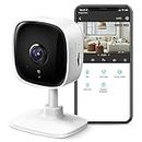 TP-Link Tapo 2K Indoor Security Camera for Baby Monitor, Dog Camera w/ Motion Detection, 2-Way Audio Siren, Night Vision, Cloud & SD Card Storage(Up to 256 GB), Works w/ Alexa & Google Home(Tapo C110)