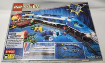 Lego Trains 9V 4561 RAILWAY EXPRESS w BOX Instructions  1999 99% comp. Free S&H