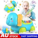 6-12-18 Months Tummy Time Toy Infants Toys Musical Elephant Baby Crawling Toys