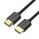 kinseda 4K HDMI Cable 5ft High Speed 18Gbps HDMI 2.0 Cord Supports to 4K 60Hz UHD 2160p 1080p 3D HDR Ethernet Audio Return（ARC） UL Rated - 1PC