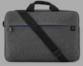HP Prelude Tragetasche 15,6" Tasche Cover für Laptop Reißverschluss Grau Grey