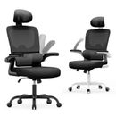Home Office Desk Chair Ergonomic High Back Swivel Computer Chair For Work/Study