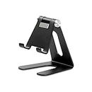 VAYA Phone Stand for Mobiles Tablets & E-Reader Devices | Multi-Angle Rotation for Flexibility | Comfortable for Watching Movies n Attending Zoom Calls on Phone | Color- Black