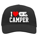 Generico Camper Cap für Damen und Herren Gadget Geschenk Camperist - I Love Camper, I love camper, One size