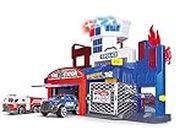 Dickie - Fire & Rescue Playset - Light and Sound