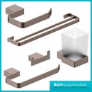 Brushed Bronze Modern Wall Mounted Bathroom Toilet Accessories - Cheap UK Stock