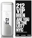 212 VlP MEN ARE YOU ON THE LIST NYC EDT PERFUME
