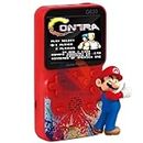 Onyxtron Video Game Console 3 inch Display, Stunning Graphics Comes with Classic Games Like Contra 1, Contra Force, Mario Bros 3, Street Fighter, Snow Bros, and Many More