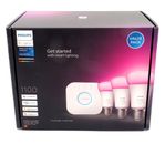 Philips Hue White and Color Ambiance Starter-kit (3xE27 + Hue Bridge)