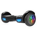 SWAGTRON SWAGBOARD T882 EVO Hoverboard with LED Light-Up Wheels, Automatic Self-Balancing, UL2272-Compliant Lithium-Free Battery with SentryShield Quantum Protection