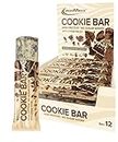 IronMaxx Cookie Bar - Blondie Brownie Flavour 12 x 45g | Eiweißriegel mit leckeren Keksstückchen | zuckerreduzierter und palmölfreier Proteinriegel