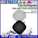 AU Wireless Silicone Headphone Case for Beats Fit Pro Protectors Cover (Black)