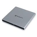 VERBATIM External CD DVD Blu-ray Writer USB 3.0 M-Disc Ready Compatible with Windows and Mac (71097)