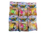 6 packs Squishy Palz, 2 pieces per pack. Variety Of Animals And Colors