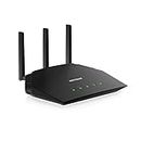 NETGEAR 4-Stream WiFi 6 Router (R6700AX) – AX1800 Wireless Speed (Up to 1.8 Gbps) | Coverage up to 1,500 sq. ft, 20 Devices
