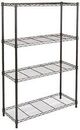 Amazon Basics 4-Shelf Storage Unit With Height Adjustable Shelves and Levelling