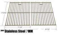Replacement SS Cooking Grid for 1100,900,2361411,SG380,720-0679B,7527 Gas Models