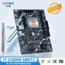 ERYING DIY Gaming PC Motherboard i7 Kit with Onboard 11th Core CPU NO 0000 ES 2.2GHz(To i7 11800H