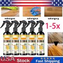 1-5X Natural Micro-Molecularized Beeswax Spray ,Furniture Polish Cleaner 120ml