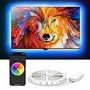 Govee TV LED Backlight with App Control, RGB LED Strip Light, USB Powered, Adjustable Lighting Kit for 40-60in TV, ‎Computer, ‎Monitor (4pcs x 50cm)