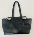 Salvatore Ferragamo black leather Verve large tote handbag, excellent condition